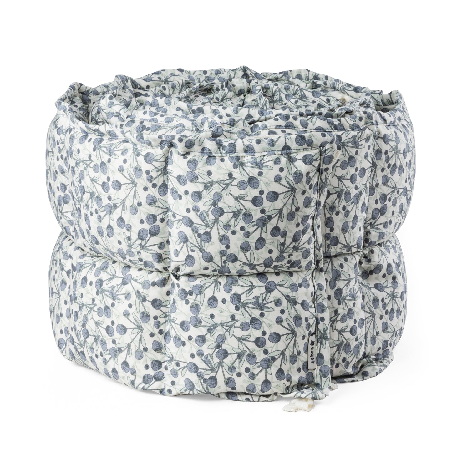 Zebra, Edge padding Kapok, Blue Olive