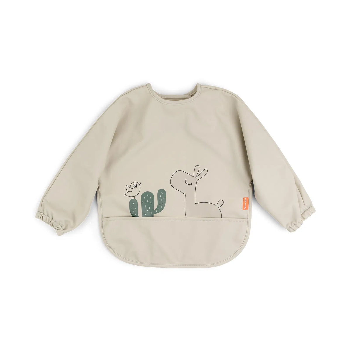 Bib with sleeves, Lalee Sand