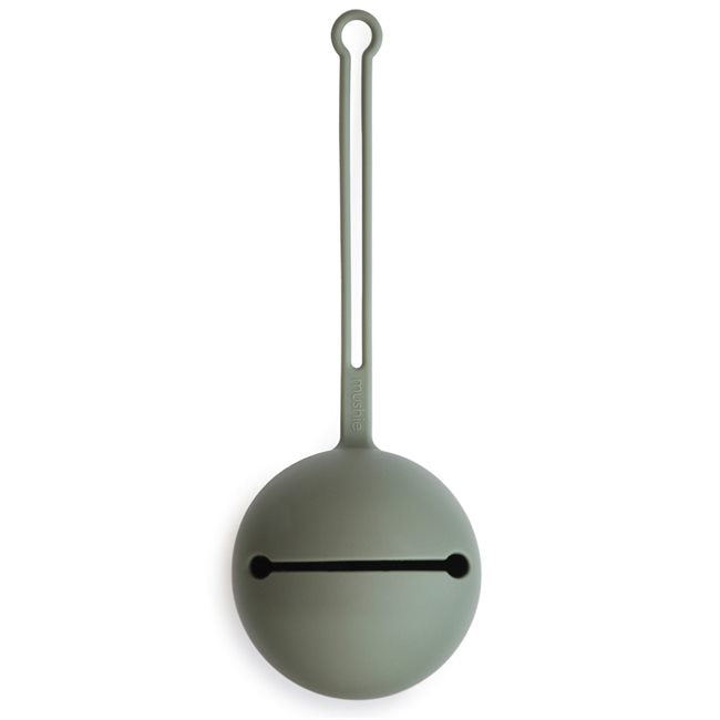 Mushie, Pacifier Case, Dried Thyme