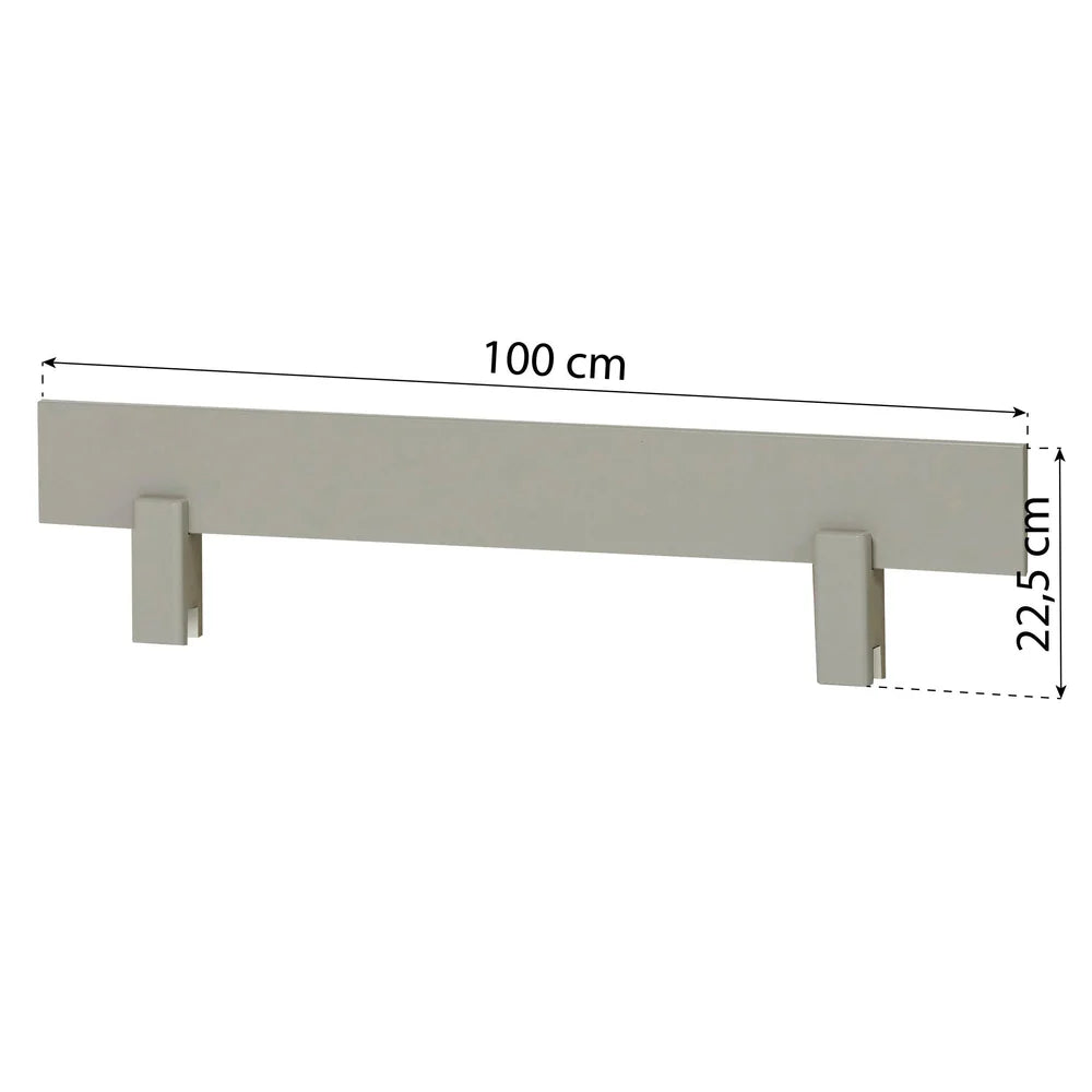 Hoppekids, ECO Comfort, Junior bed 70x160 cm, Dove Grey