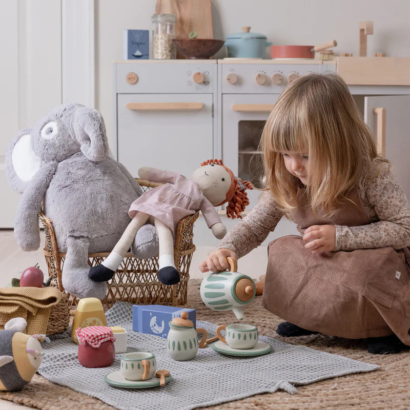 Sebra, Dinnerware Set 35-Piece, Sage Green