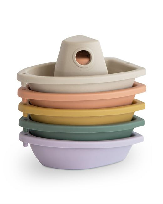 Mushie, Bath Toy Boats Rustik