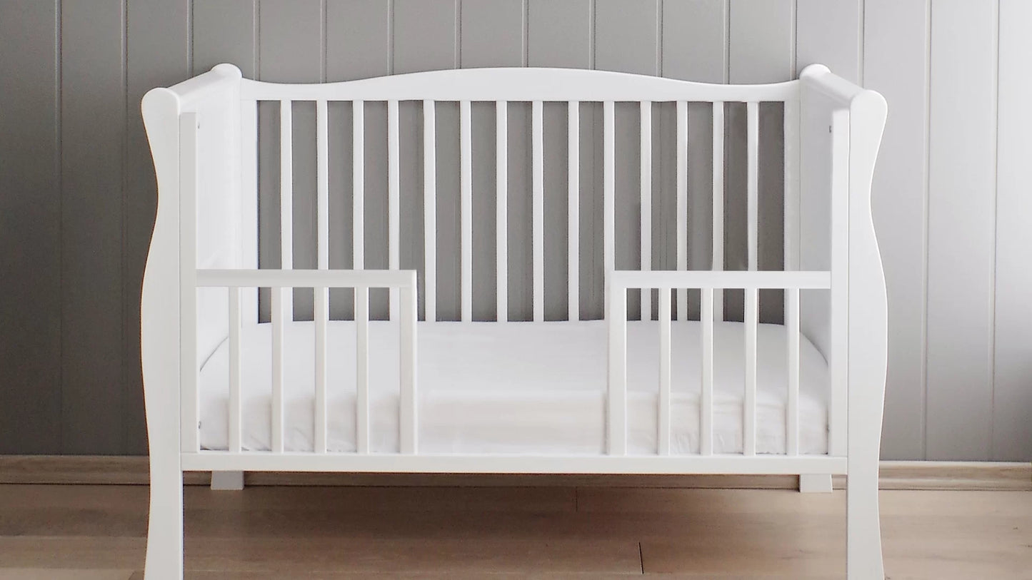 Woodies, Noble, Safety Rail DayBed 70x140 cm, White