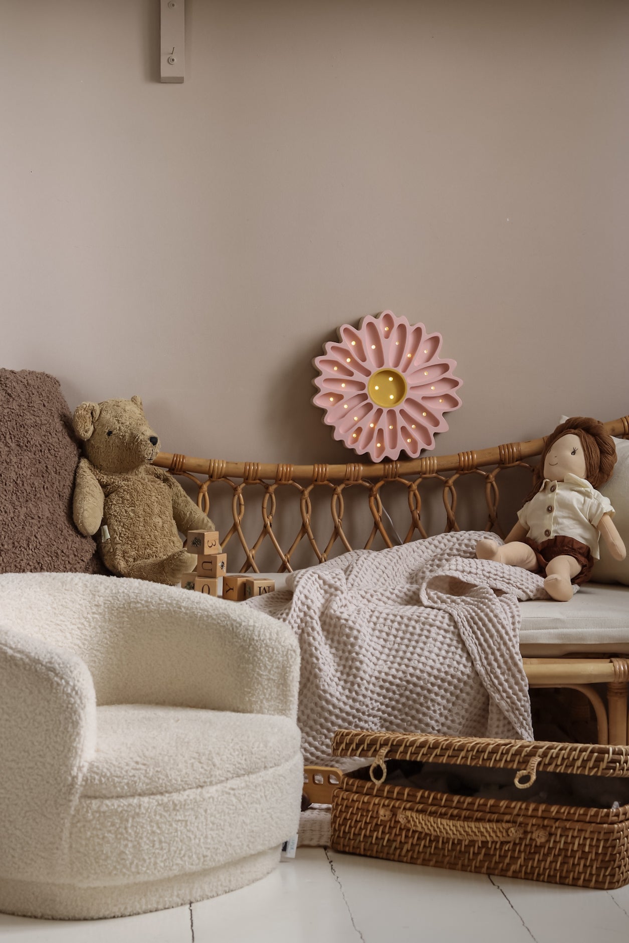 Little Lights, Yövalo Daisy, Powder Pink