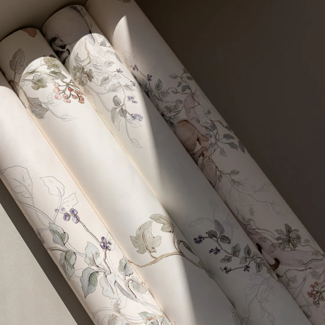 Matuu, Wallpaper, Woodland Whisper Cream