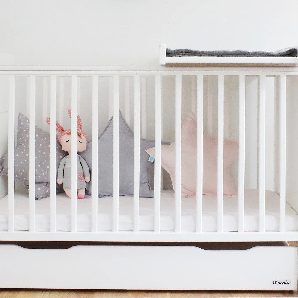 Woodies, Hoitotaso Pinnasänkyyn, White