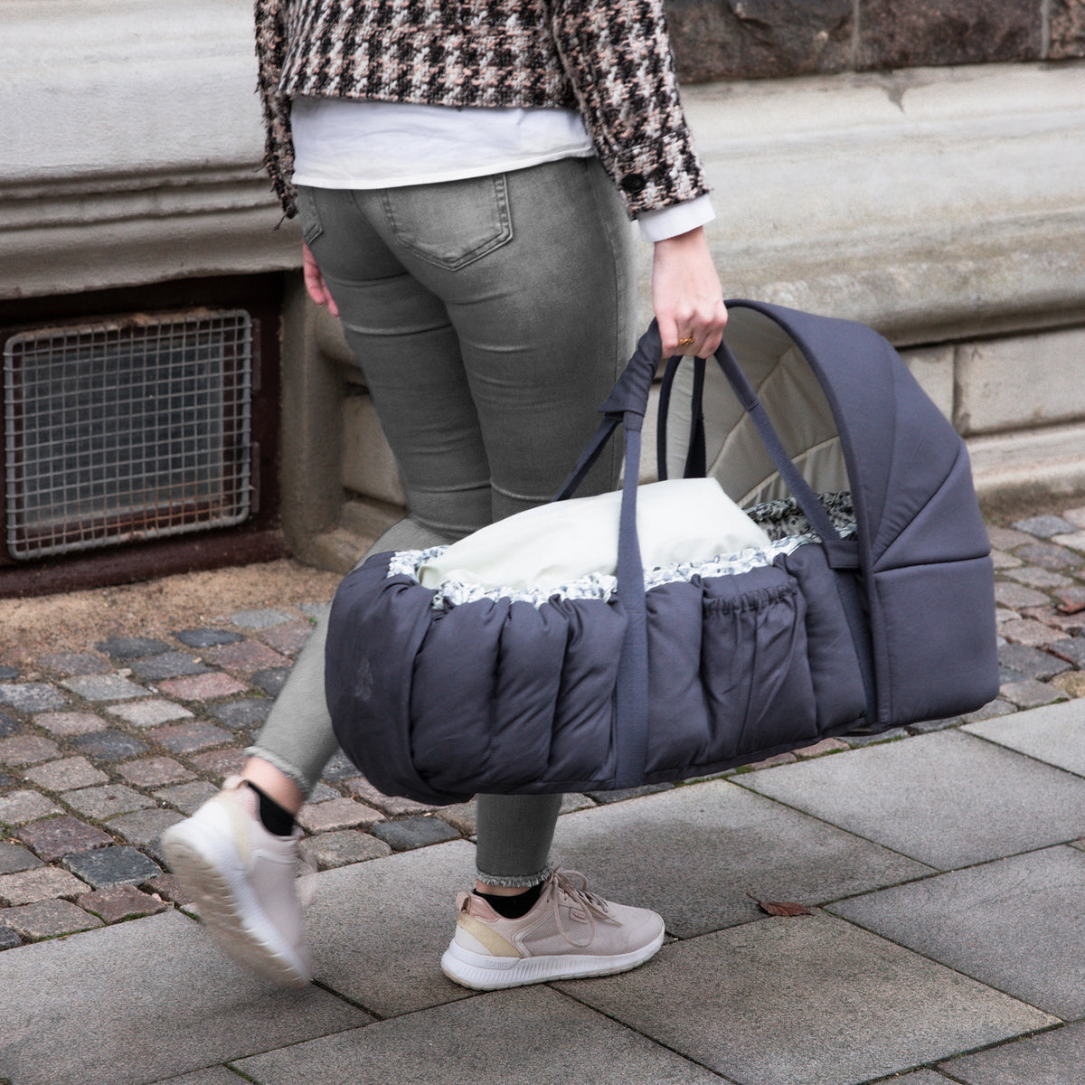 Sebra, Baby Nest Huppu, Blue Olive