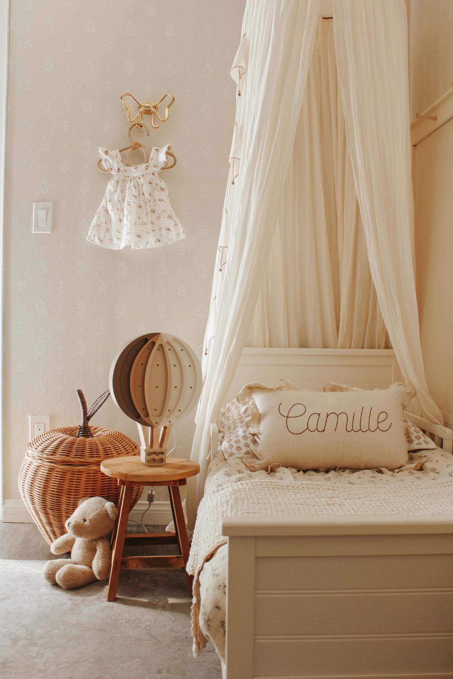 Little Lights Nattlampa, Luftballong, Cappuccino