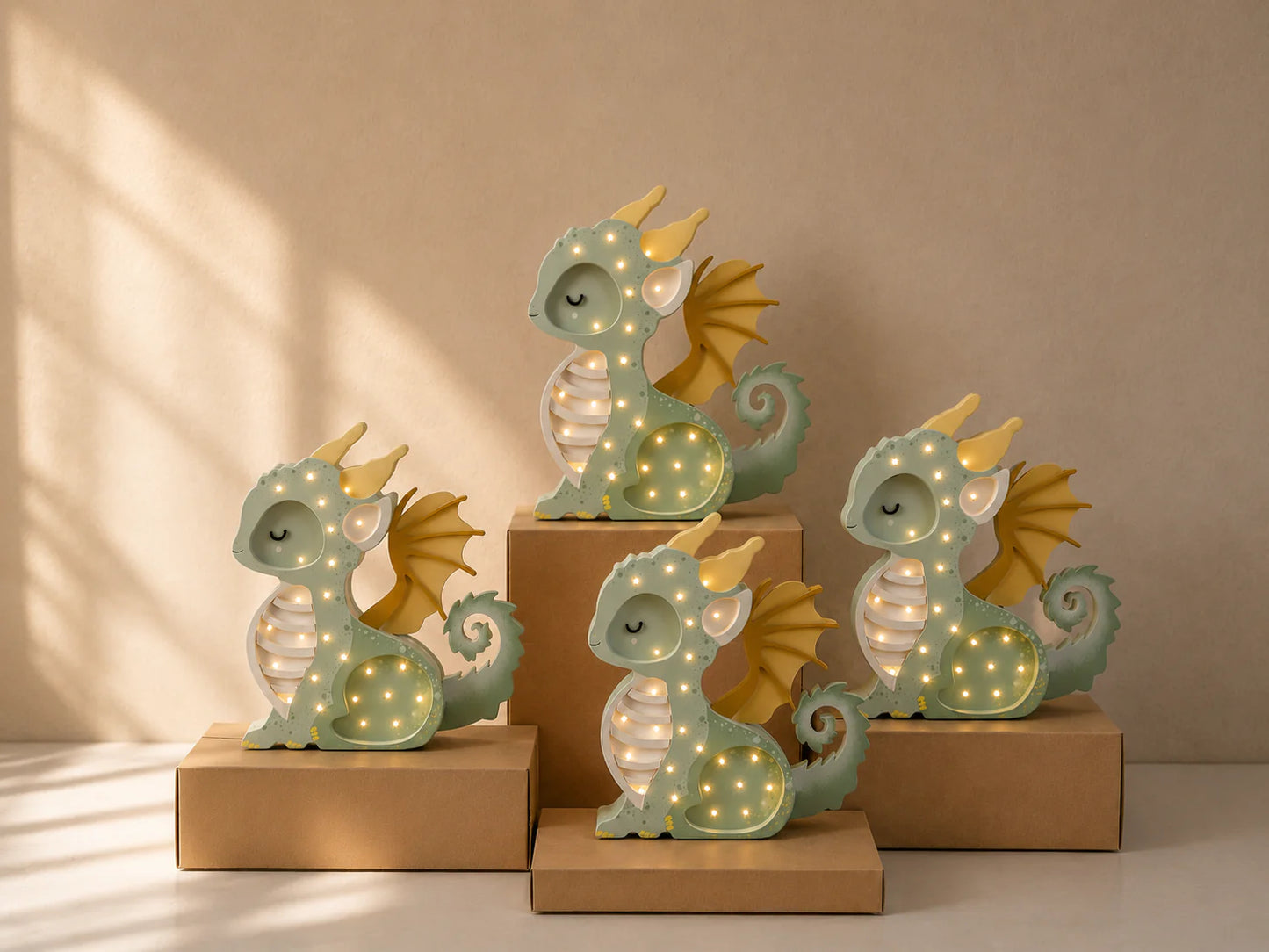 Little Lights Yövalo, Baby Dragon, Hunter Green