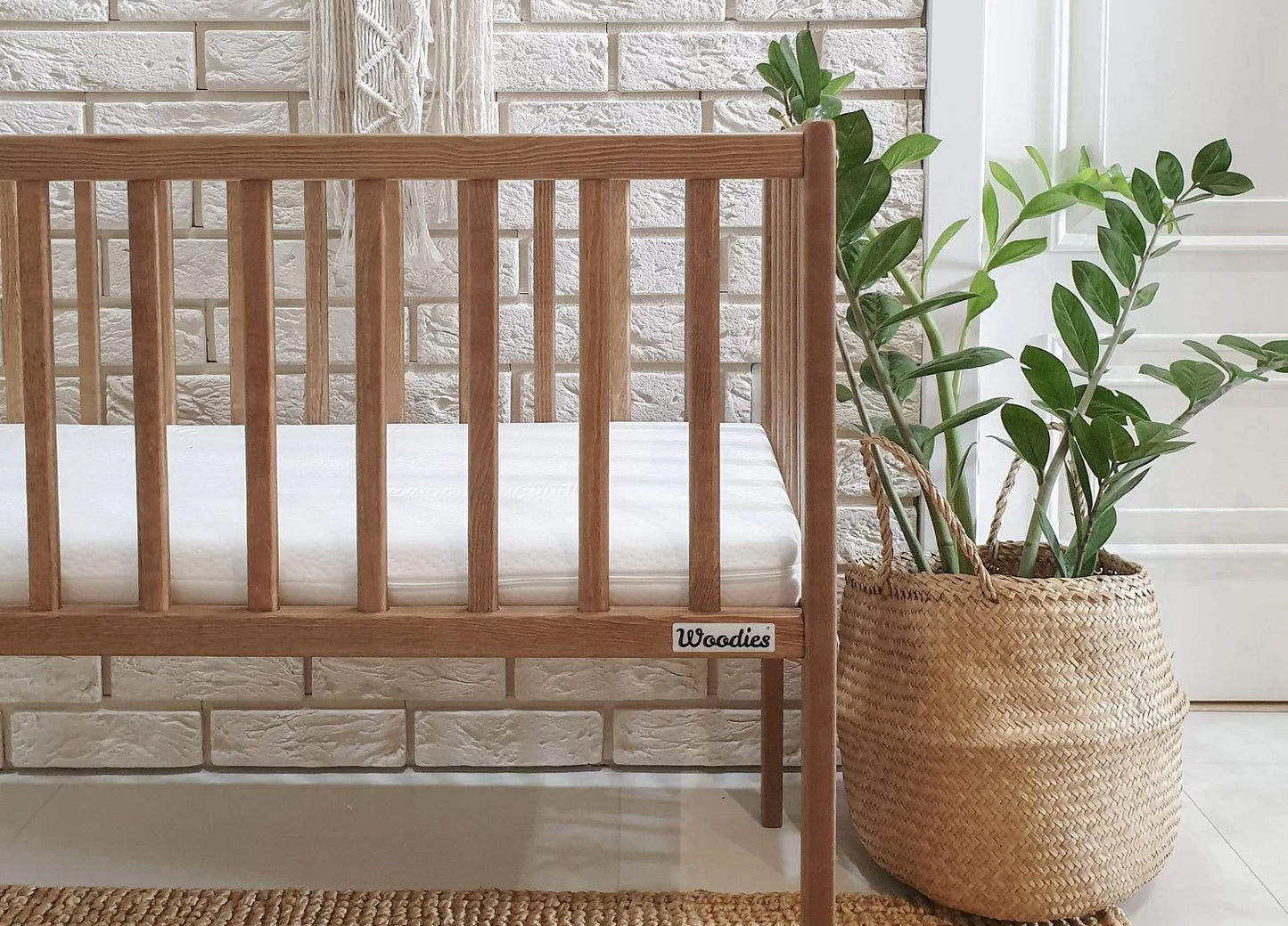 Woodies, Cradle 90x40 cm, Walnut