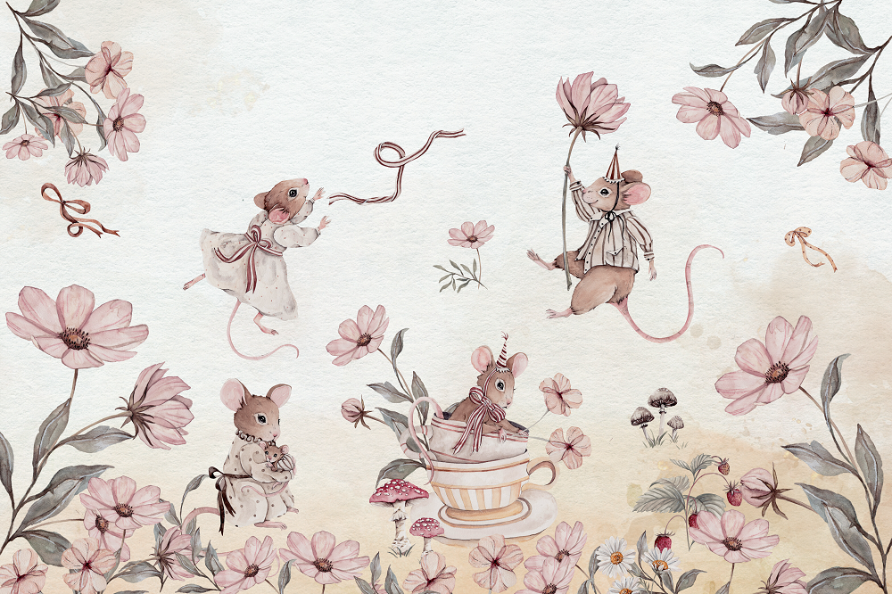 Photo wallpaper, Mouse