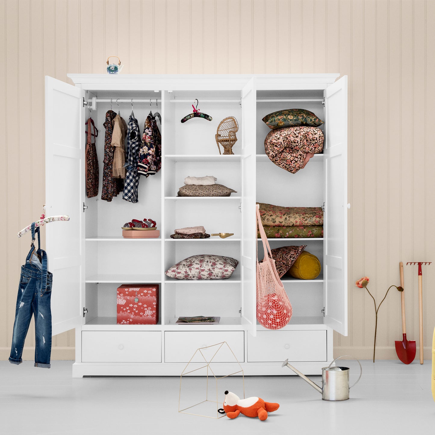 Oliver Furniture, Seaside, Vaatekaappi, 3 ovea