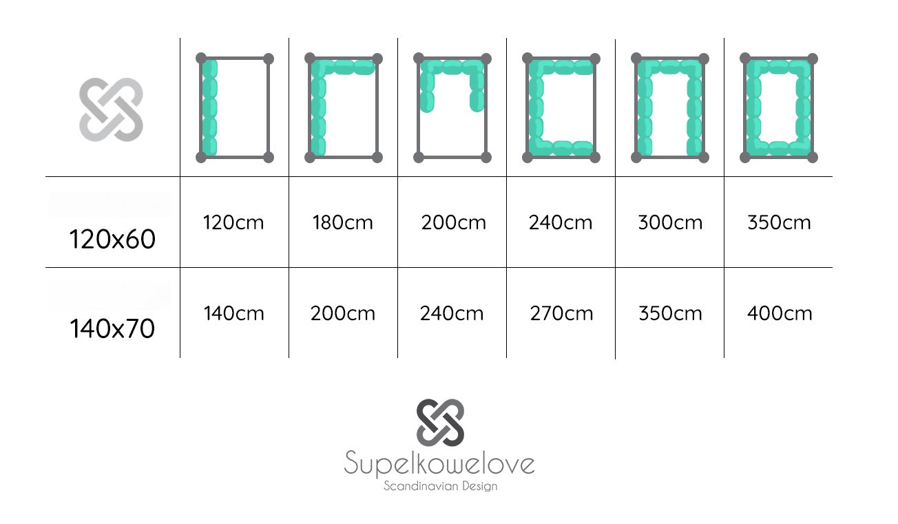 Reunapehmuste 4-nauhan Letti, Velvet Light Grey