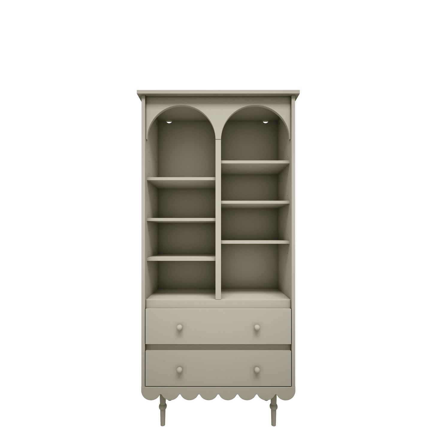 Wood Luck Design, Kirjahylly Tall, Babushka Olive