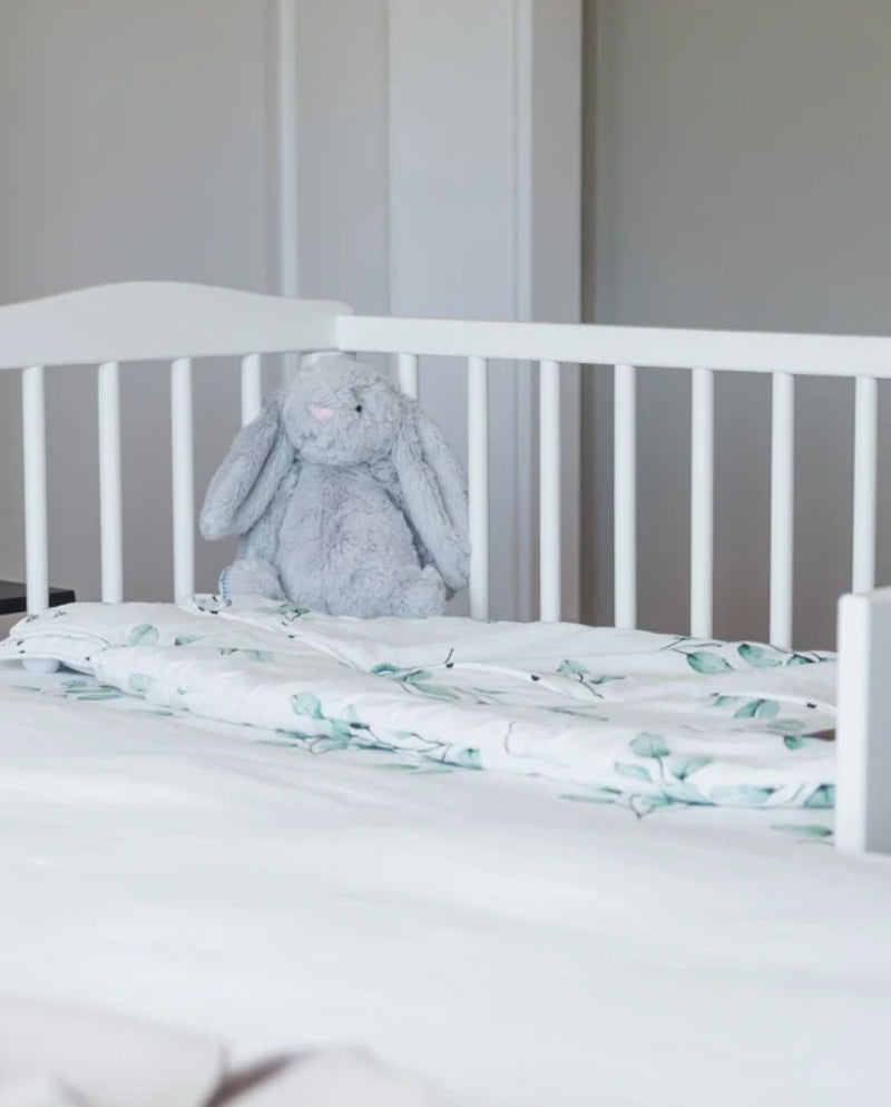 Waldin, Kehto 2-in-1 + Patja, White