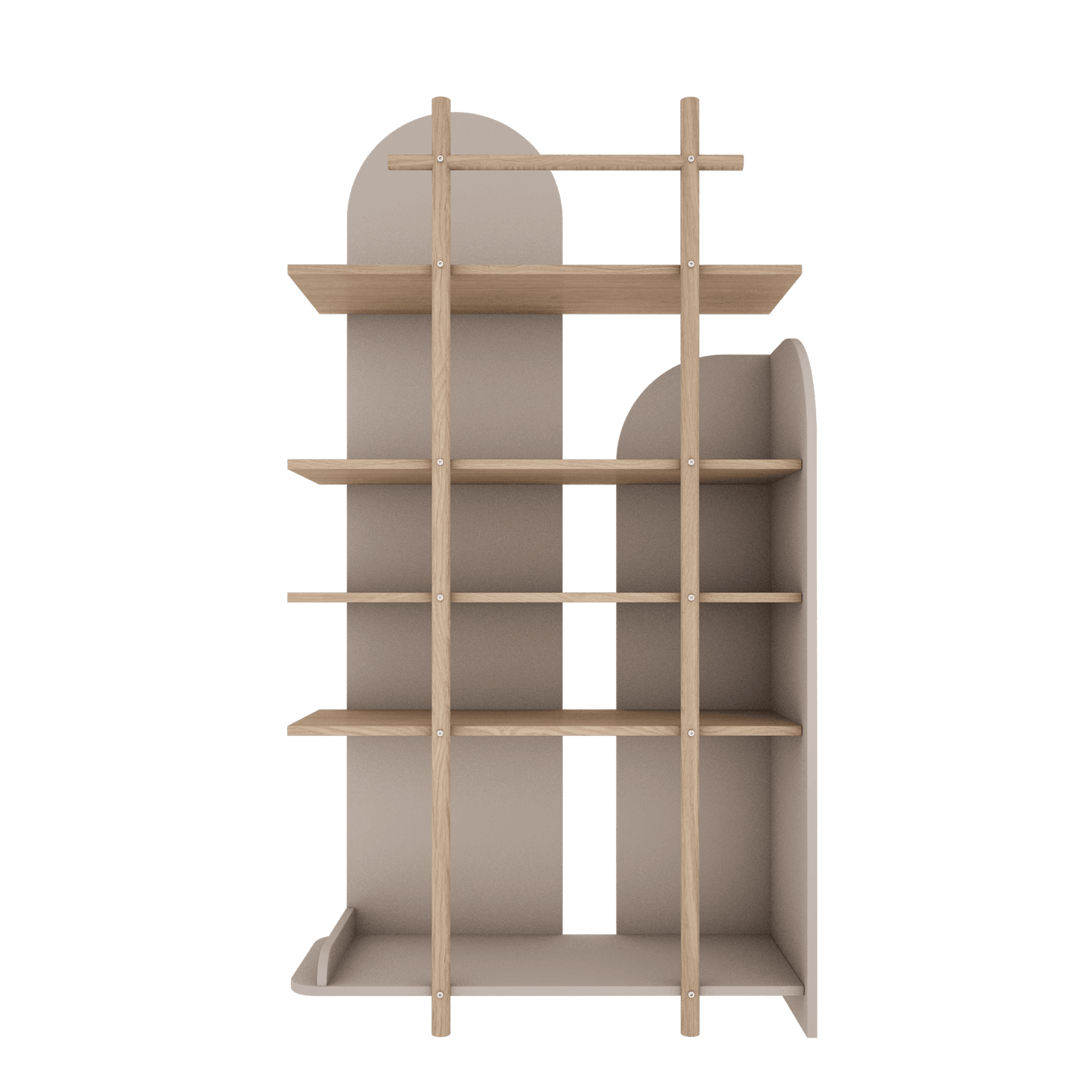 Trä Luck Design, Smal Bokhylla, Bloom