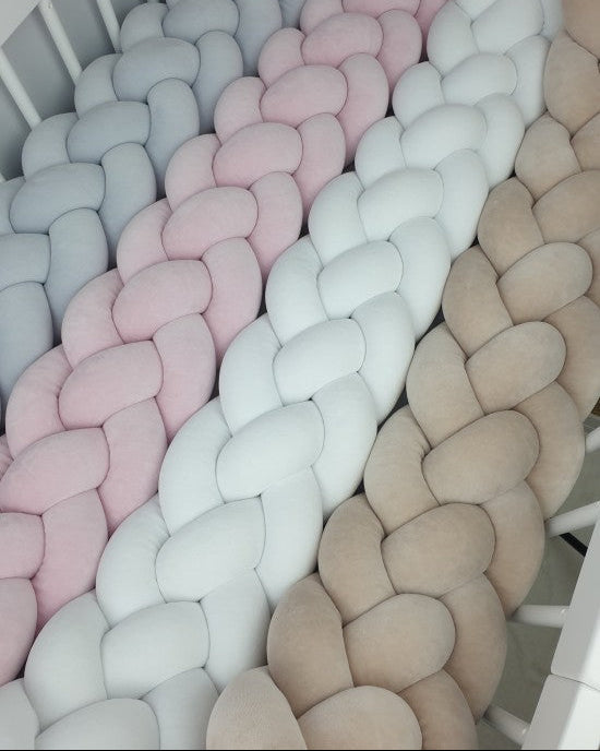 Reunapehmuste 4-nauhan Letti, Velvet Powder Pink