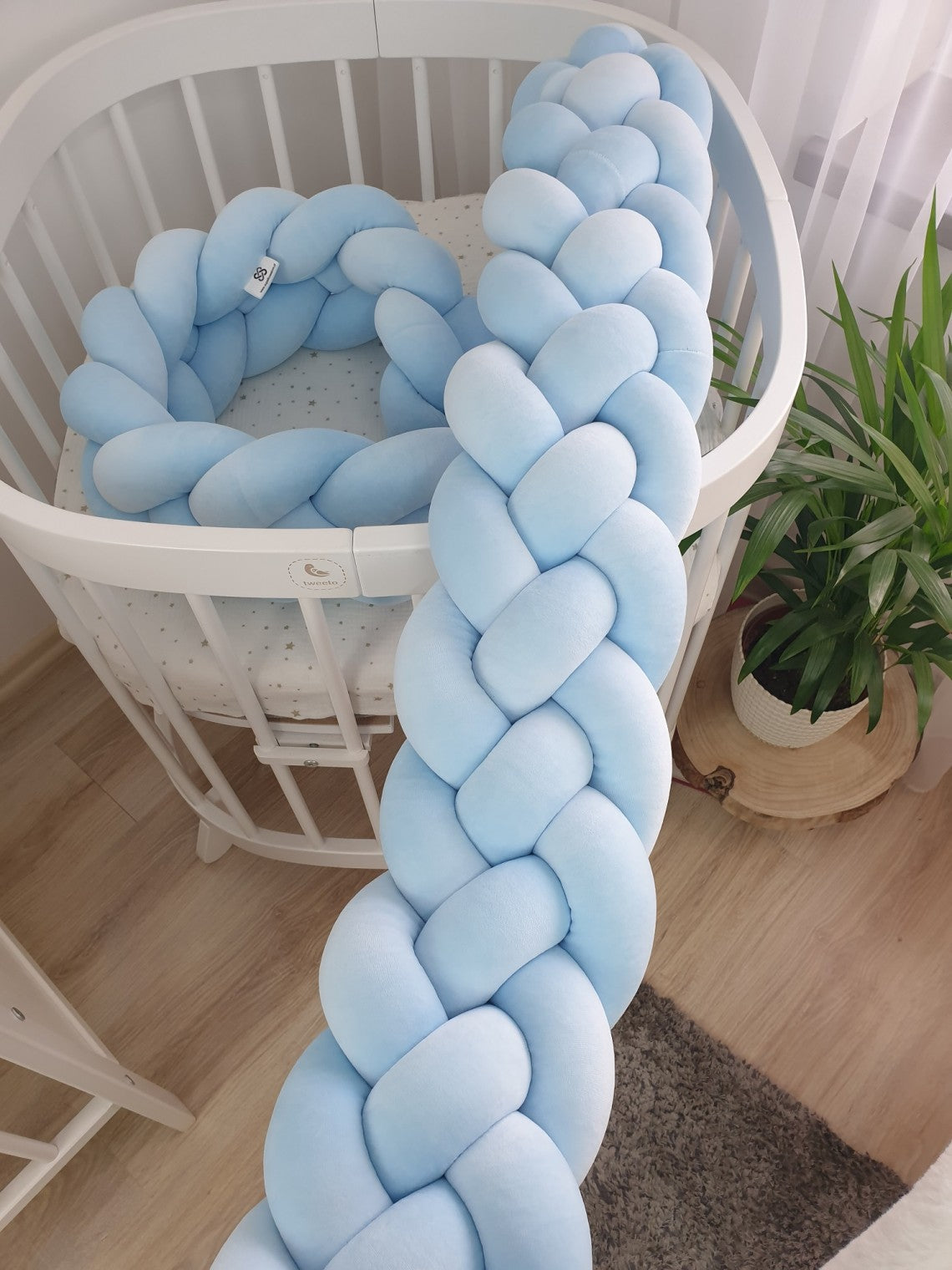 Reunapehmuste 4-nauhan Letti, Velvet Blue