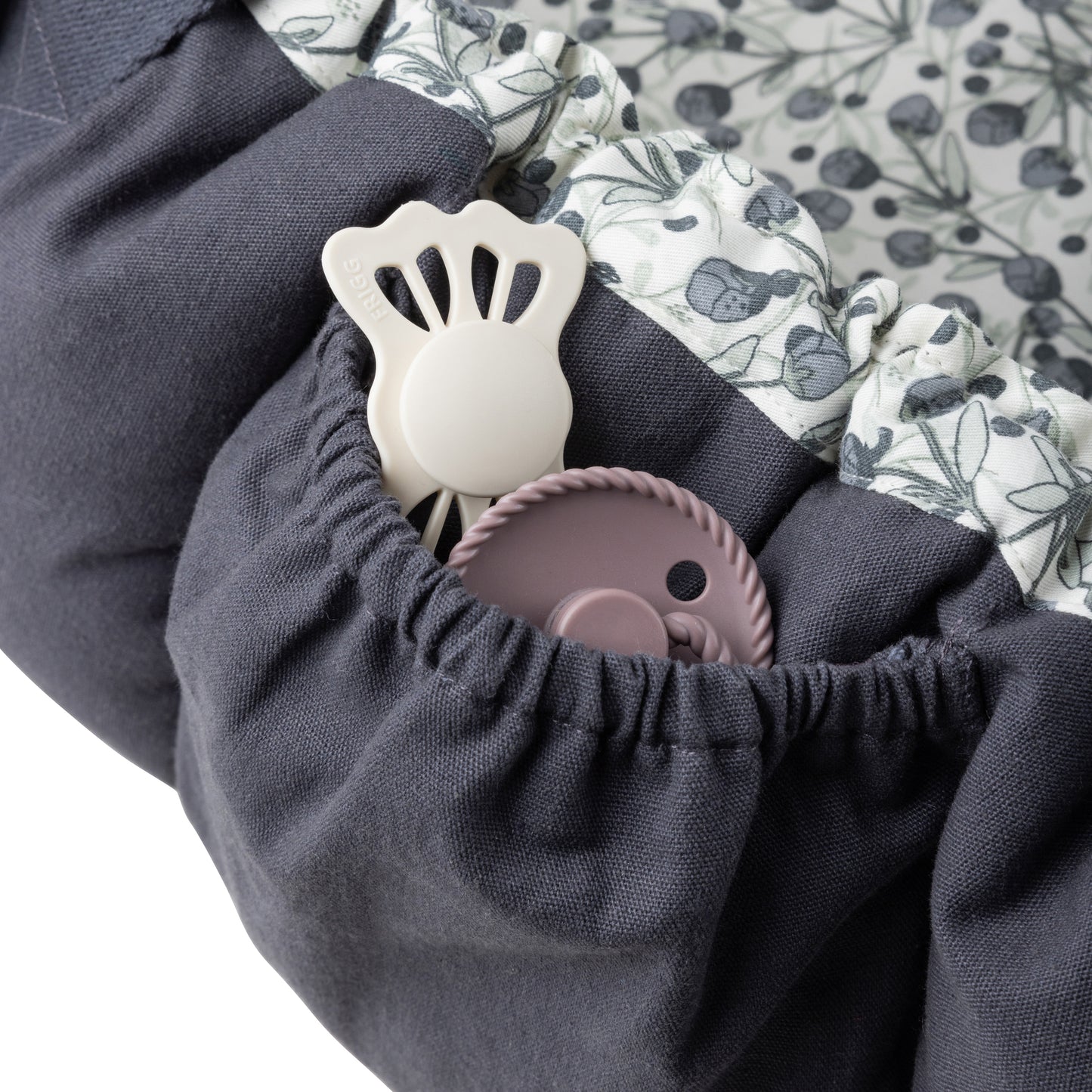 Sebra, 3-in-1 Baby Nest, Blue Olive