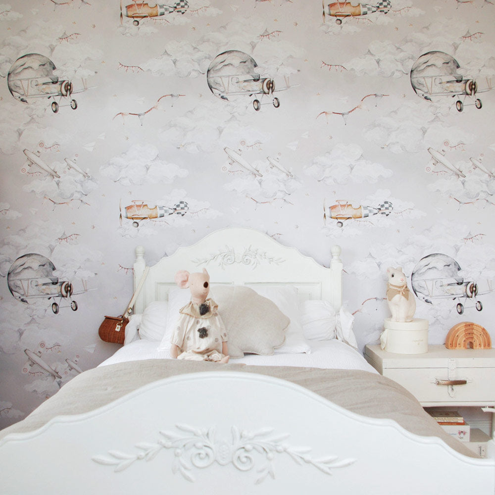 Magiska flygplan, tapeter