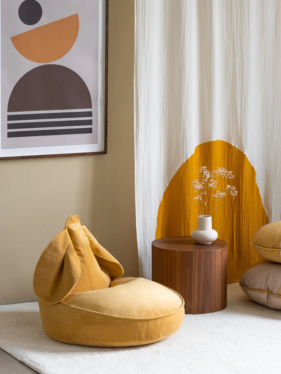 Wigiwama Bean Bag Stol, Salted Caramel Bunny