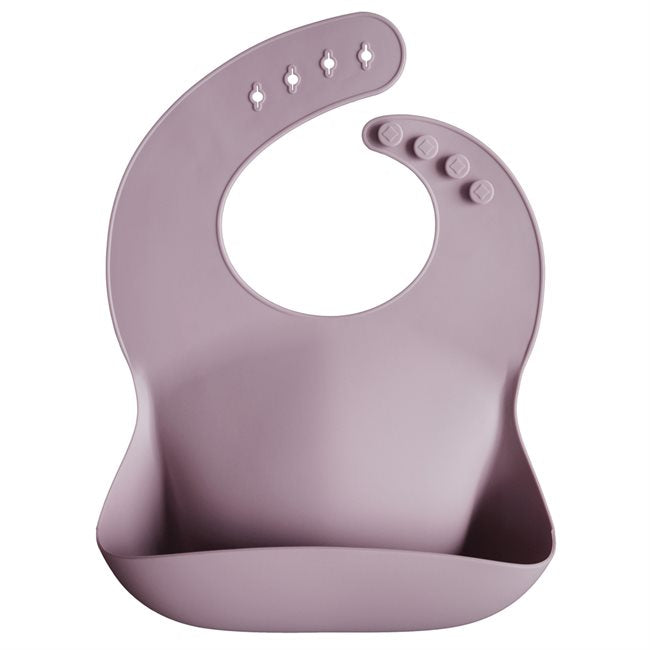 Mushie Bib, Pale Mauve