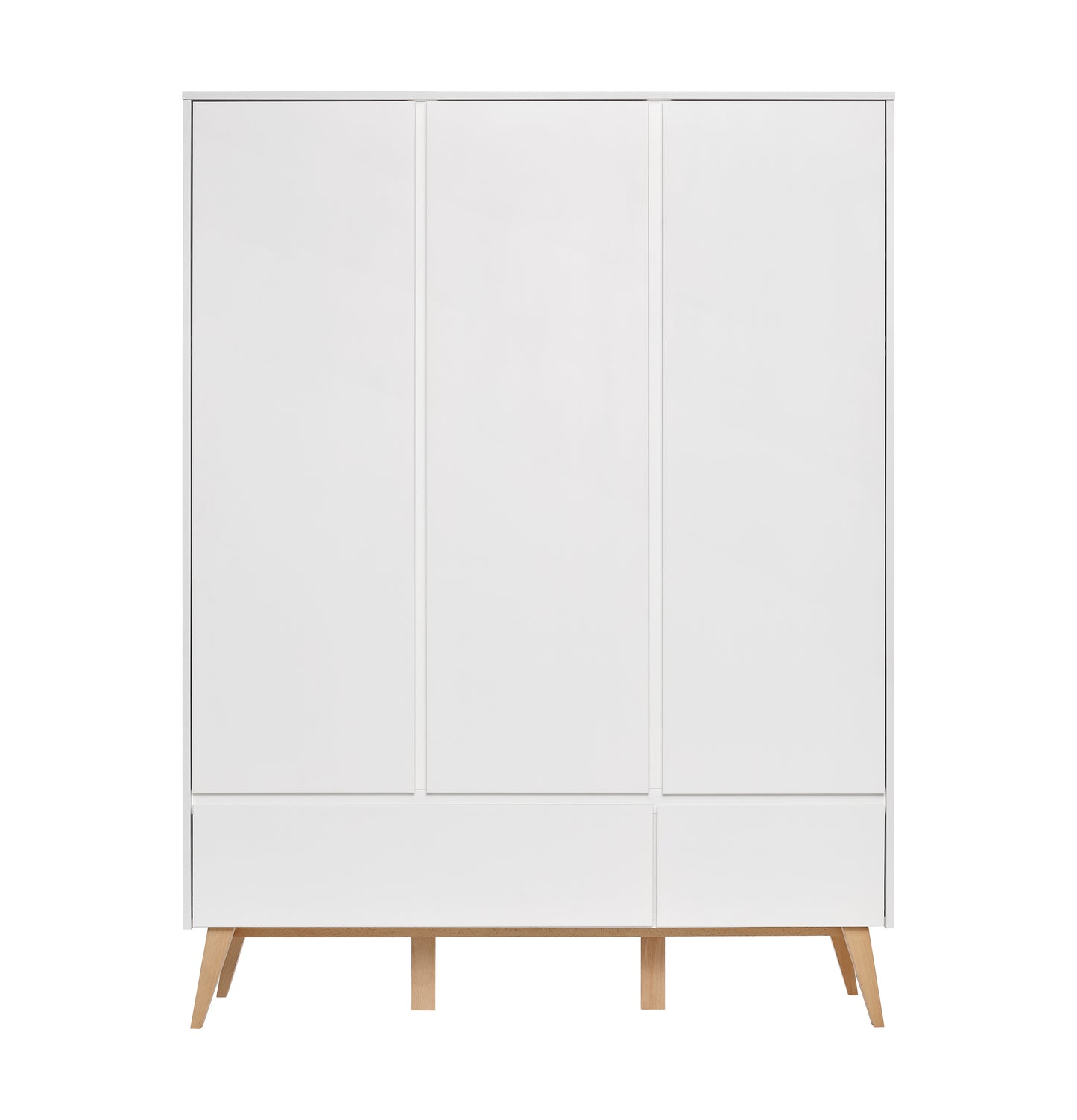 Pinio Swinggarderob 3 dörrar, Vit