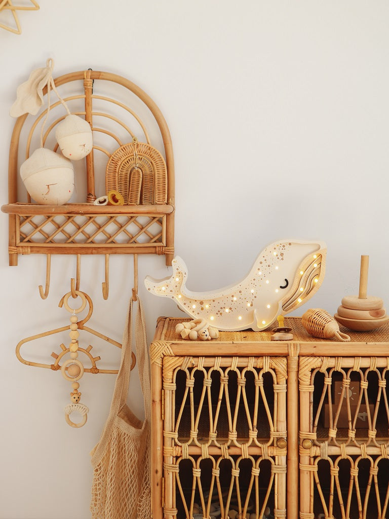 Little Lights Yövalo, Whale Albino White