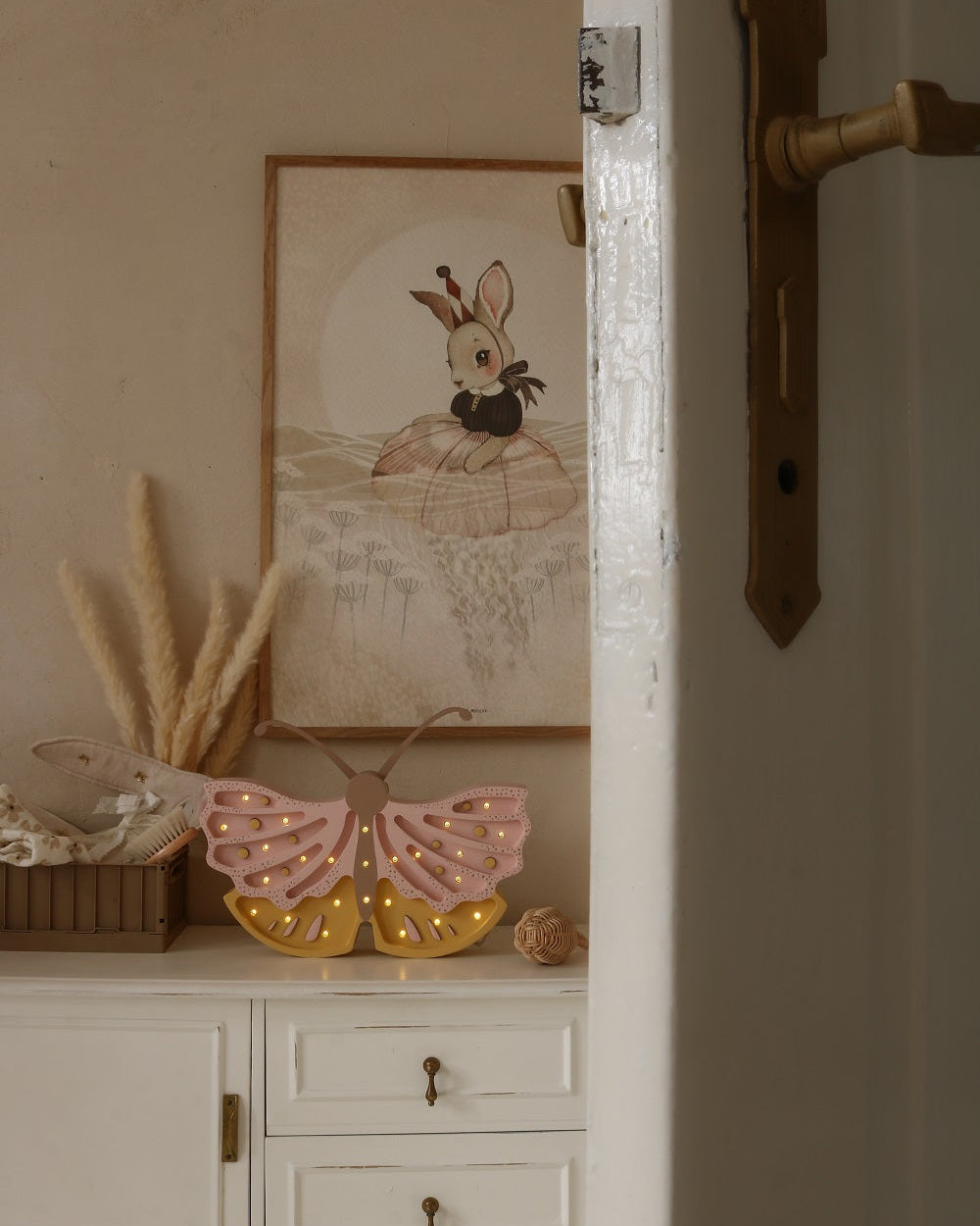 Little Lights Yövalo, Butterfly Honey Rose