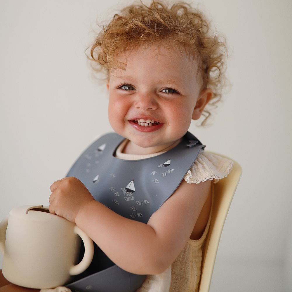 Mushie, Silicone Snack Cup, Shifting Sand