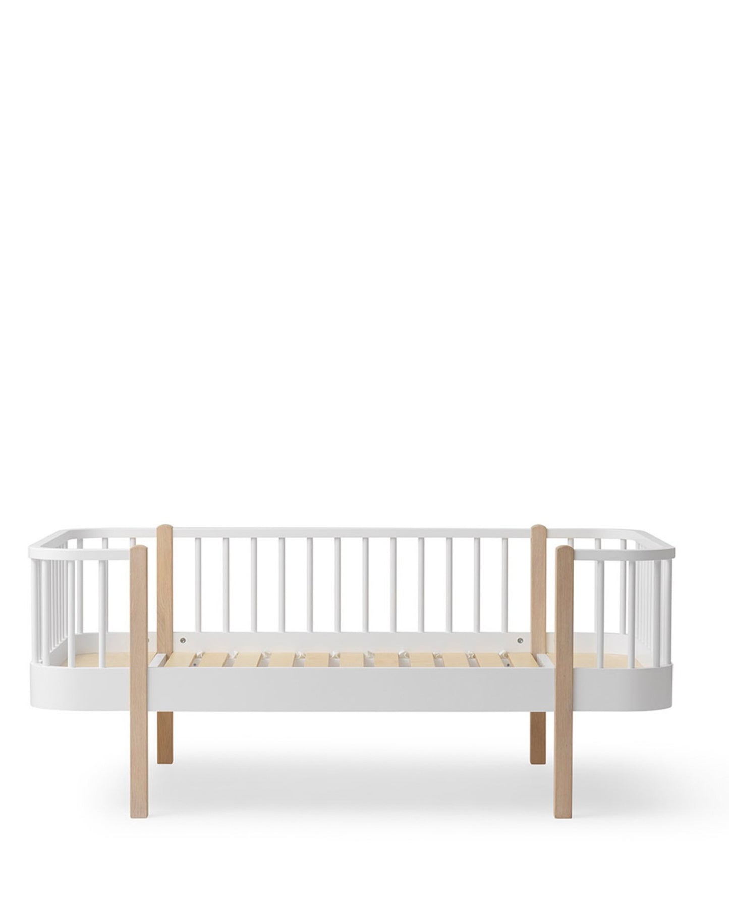 Oliver Furniture, Wood Original, Sohvasänky 90x160, White/Oak