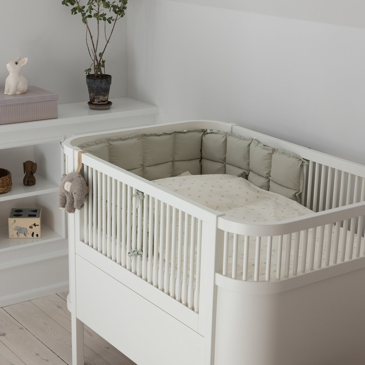 Sebra, Reunapehmuste 180cm Kapok, Mist Green