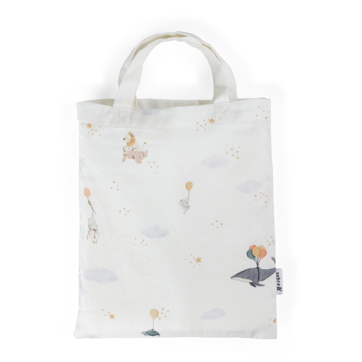 Sebra, Puuvillasatiini Pussilakanasetti 135x100 cm, World of Sebra