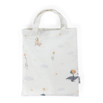 Sebra, Puuvillasatiini Pussilakanasetti 135x100 cm, World of Sebra