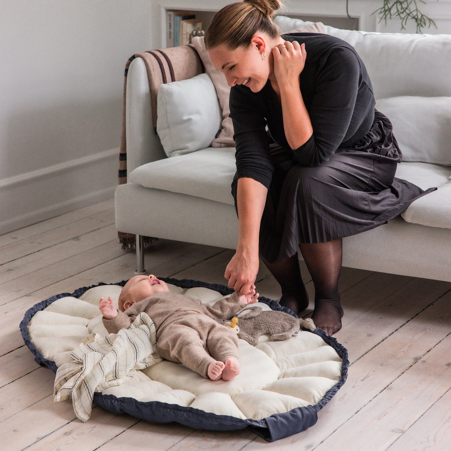 Sebra, 3-in-1 Baby Nest, Blue