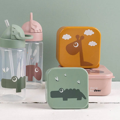 Straw bottle 350ml, Croco