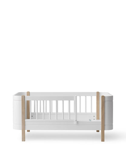 Oliver Furniture, Wood Mini+ Pinnasänky&Juniorisänky 5in1, White/Oak