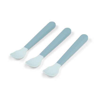 Foodie, Baby Spoons, 3-pack, blue