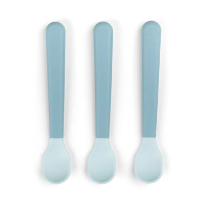 Foodie, Baby Spoons, 3-pack, blue
