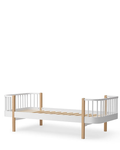 Oliver Furniture, Wood Original, Sänky 90x200, White/Oak
