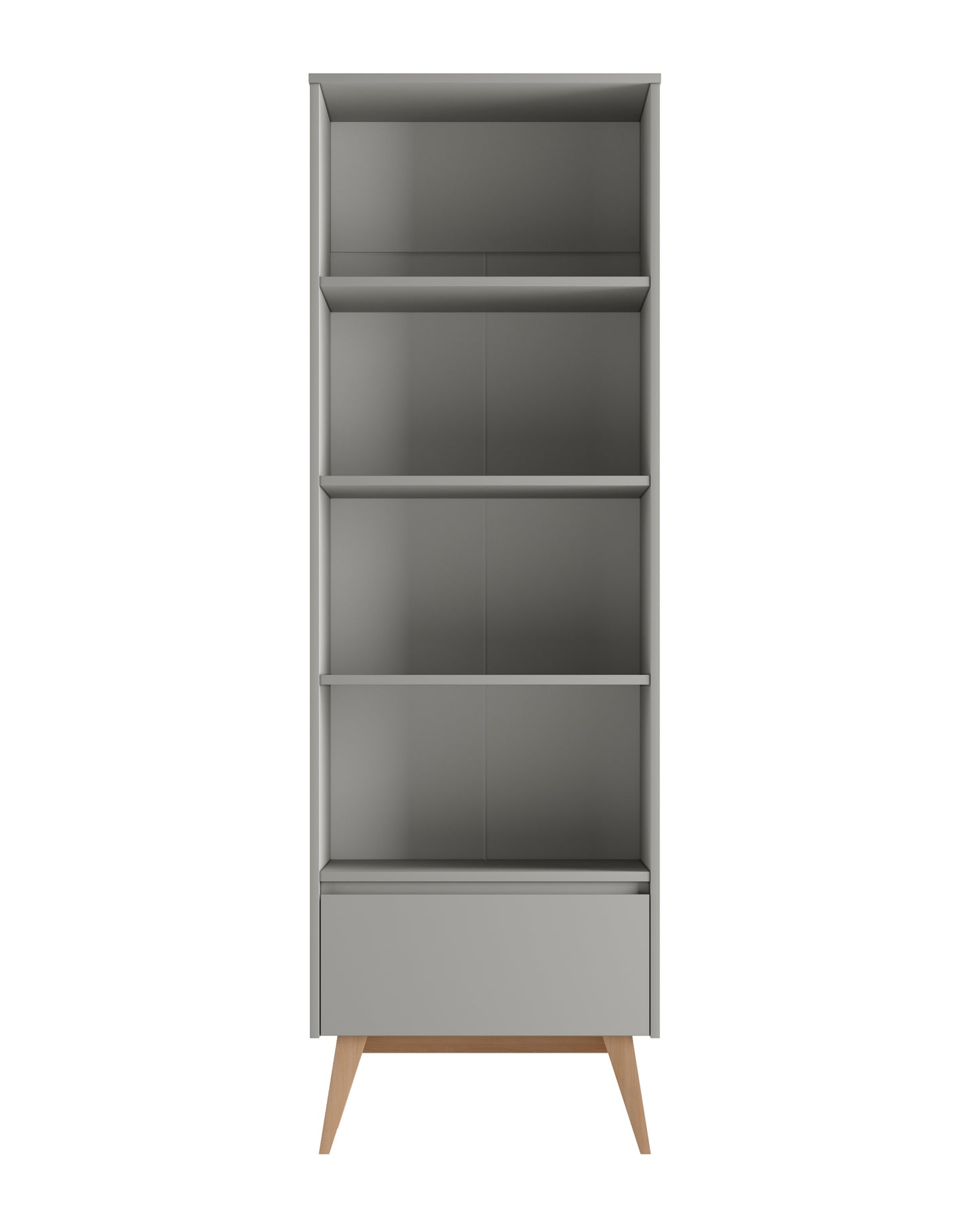 Pinio, Gungbokhylla 65 cm, Grå