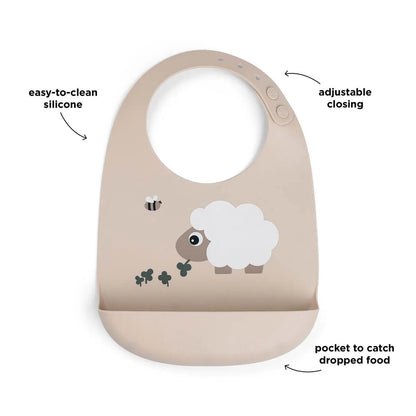 Tiny Farm, Bib, Sheepy Sand