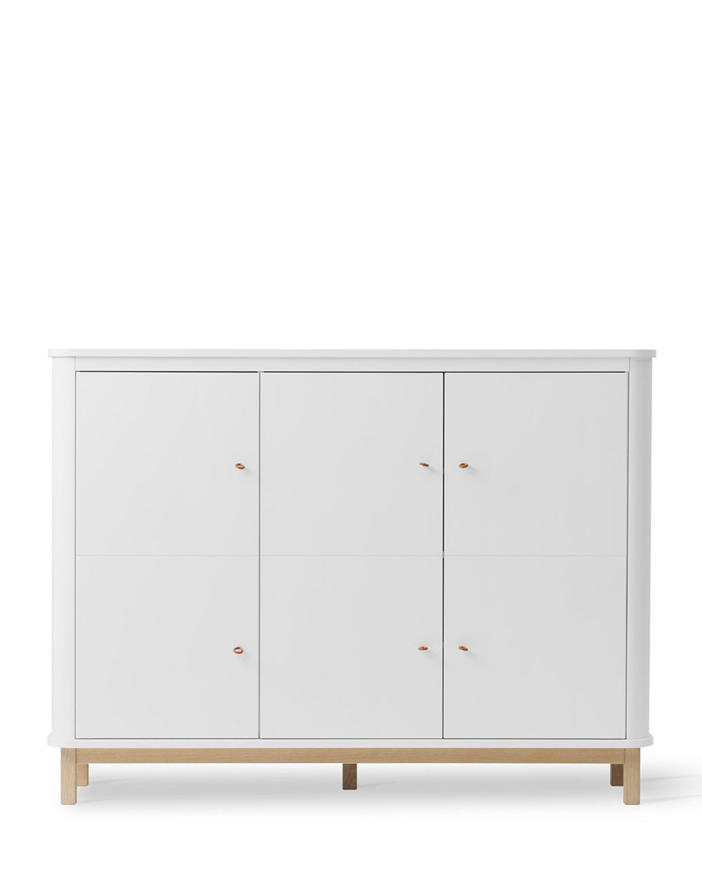Oliver Furniture, Wood Senkki, White/Oak