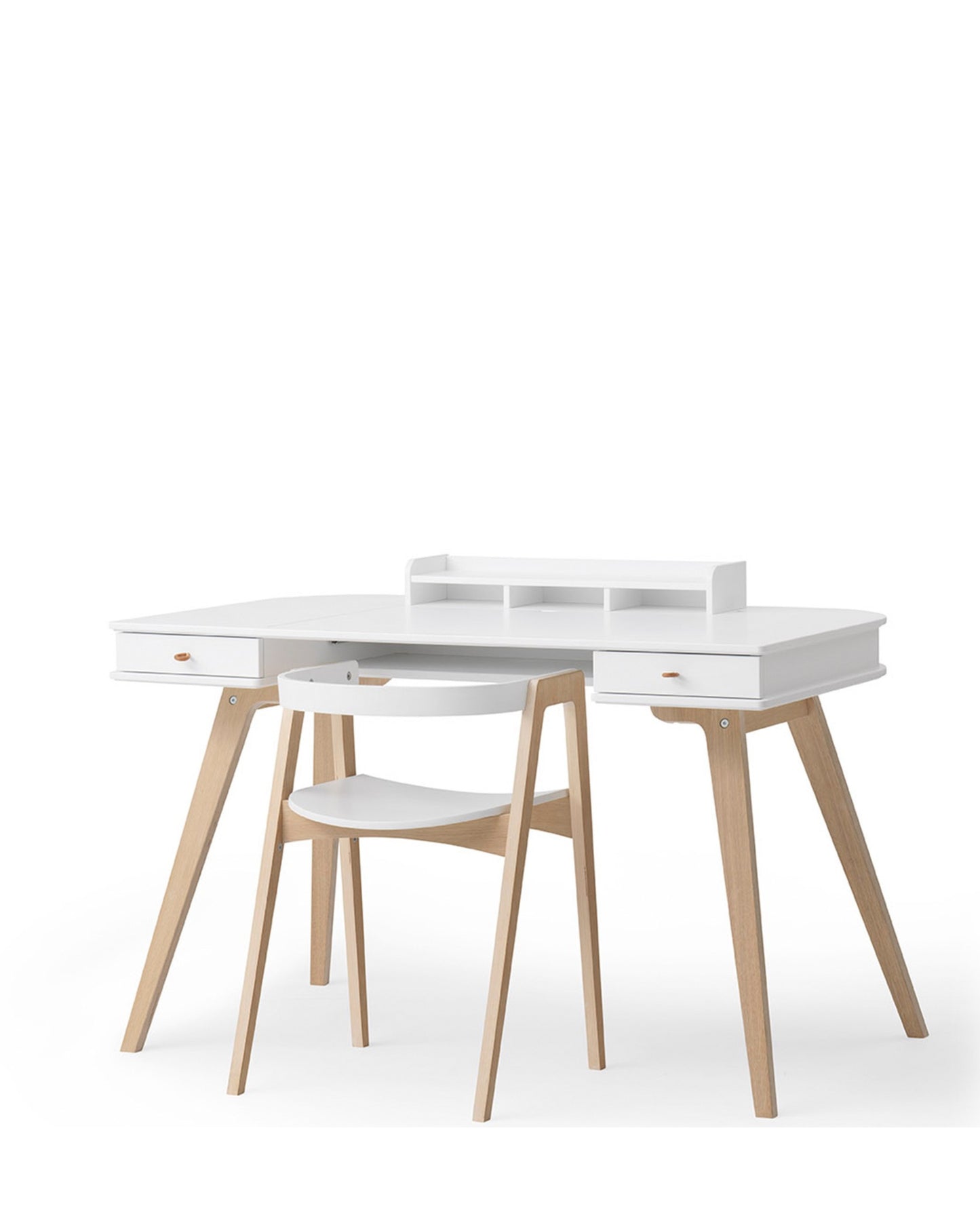 Oliver Furniture, Wood, Tuoli White/Oak