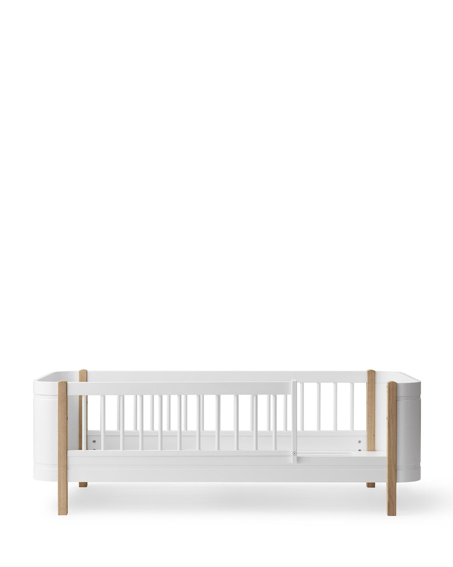 Oliver Furniture, Wood Mini+ Pinnasänky&Juniorisänky 5in1, White/Oak
