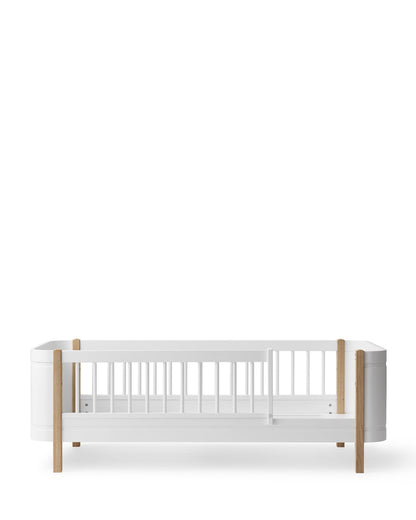 Oliver Furniture, Wood Mini+ Juniorisänky 70x160 cm, White/Oak