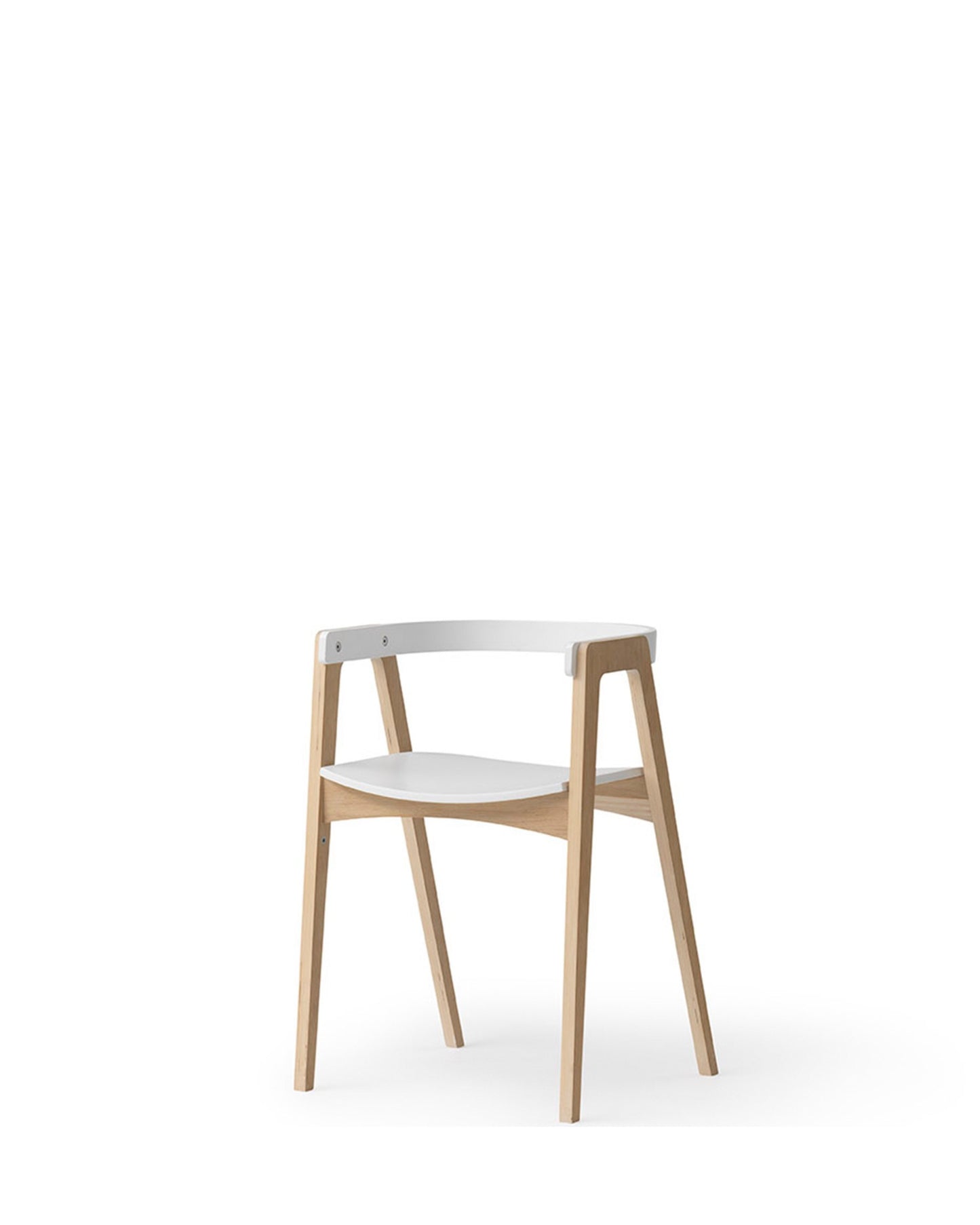 Oliver Furniture, Wood, Tuoli White/Oak