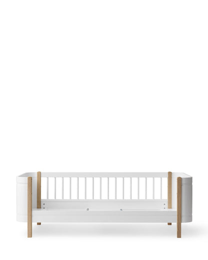 Oliver Furniture, Wood Mini+ Juniorisänky 70x160 cm, White/Oak