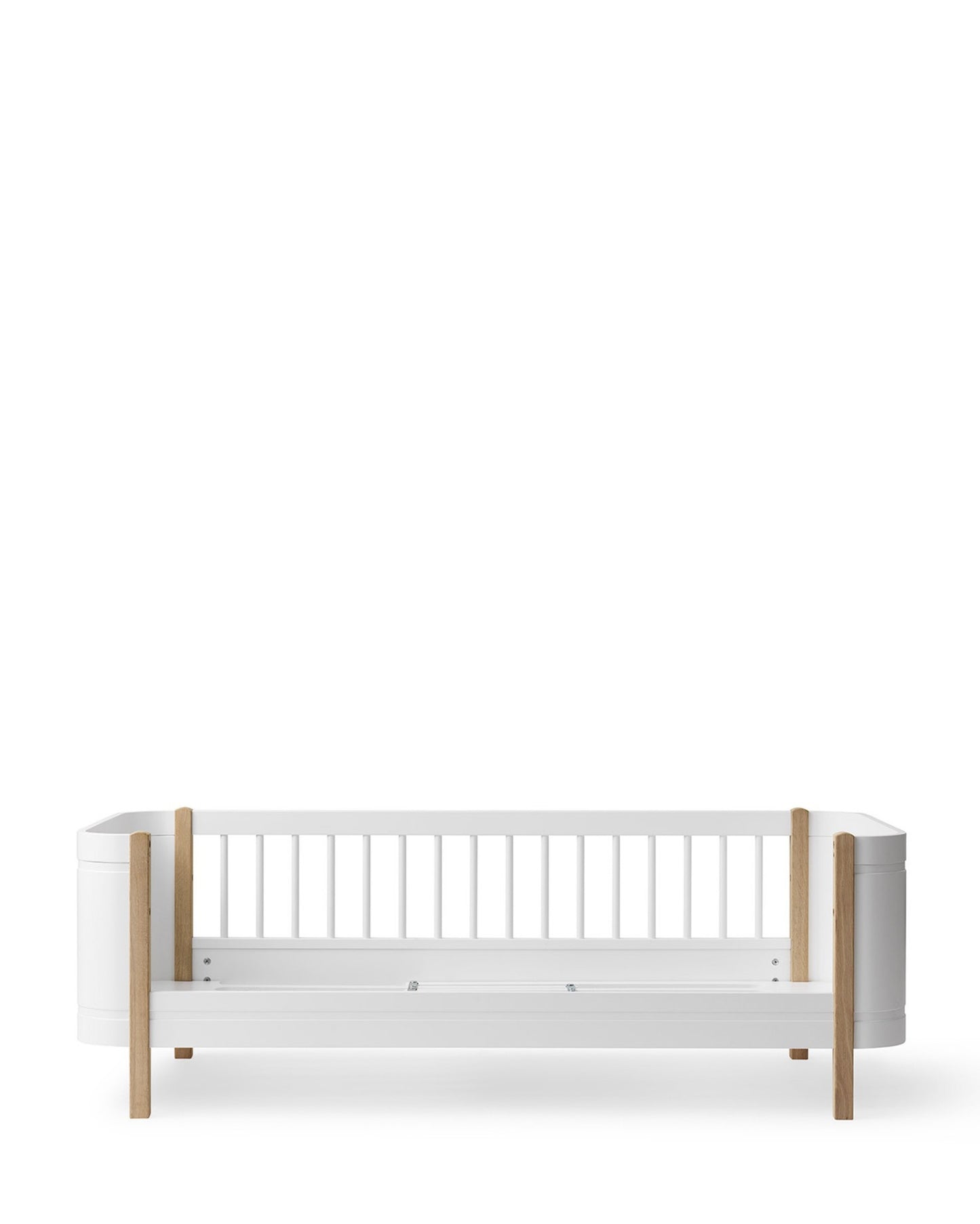 Oliver Furniture, Wood Mini+ Pinnasänky&Juniorisänky 5in1, White/Oak
