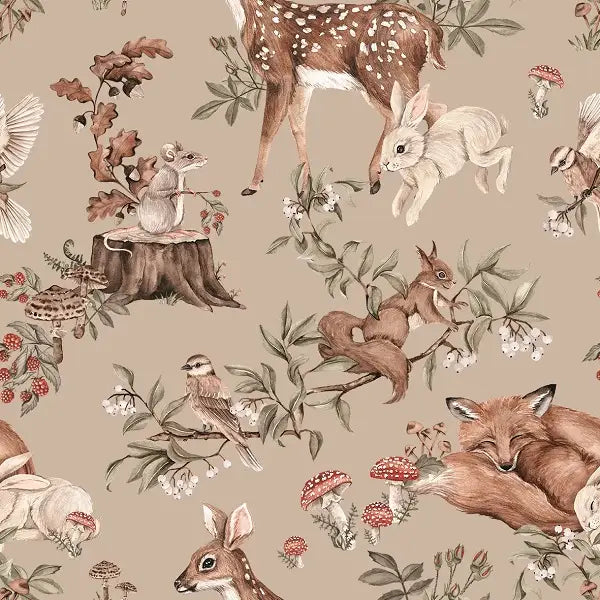 Forest Beige, Tapetti